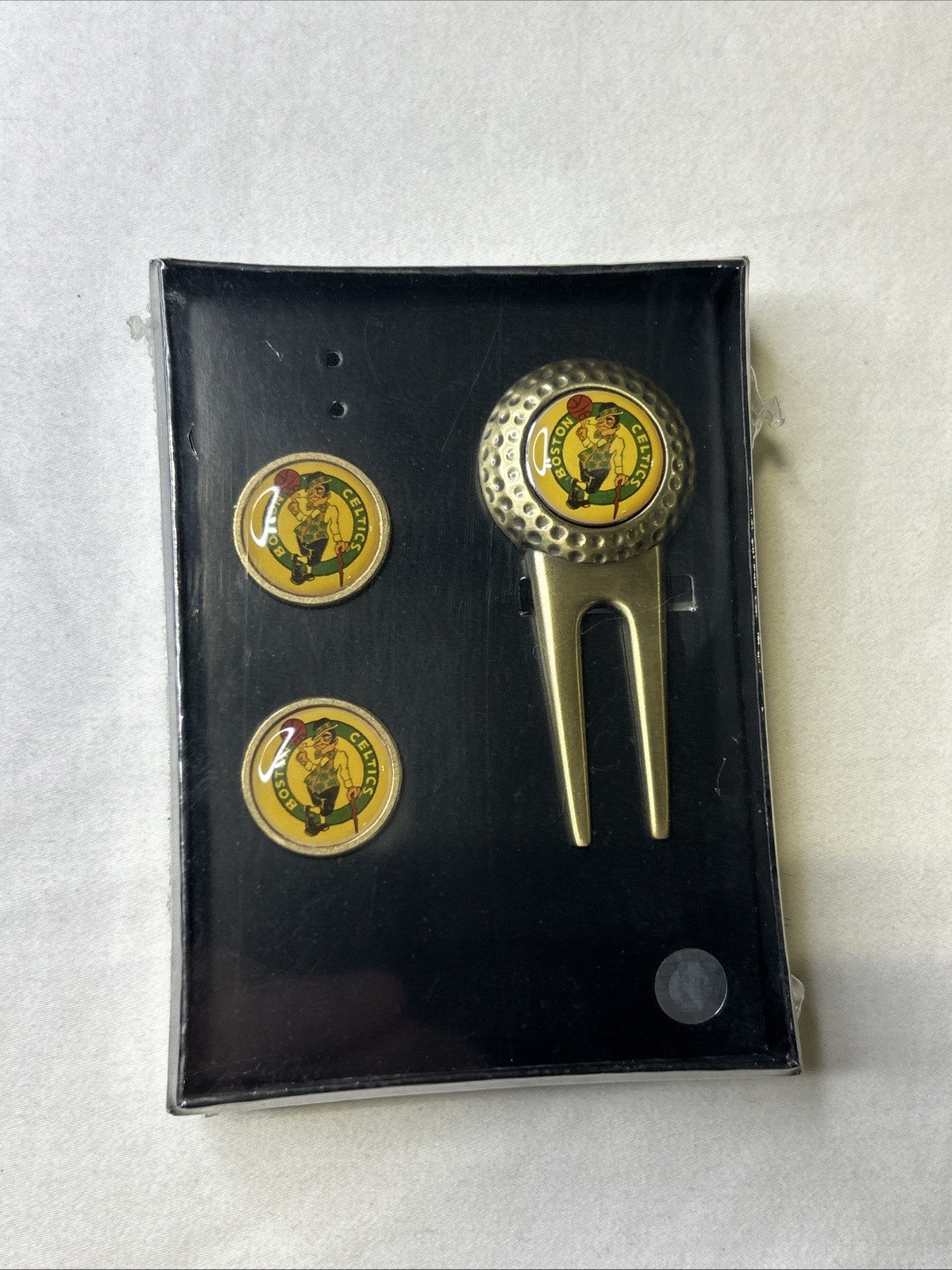 Aminco Boston Celtics Divot Tool Ball Marker Set New Old Stock NIB E3