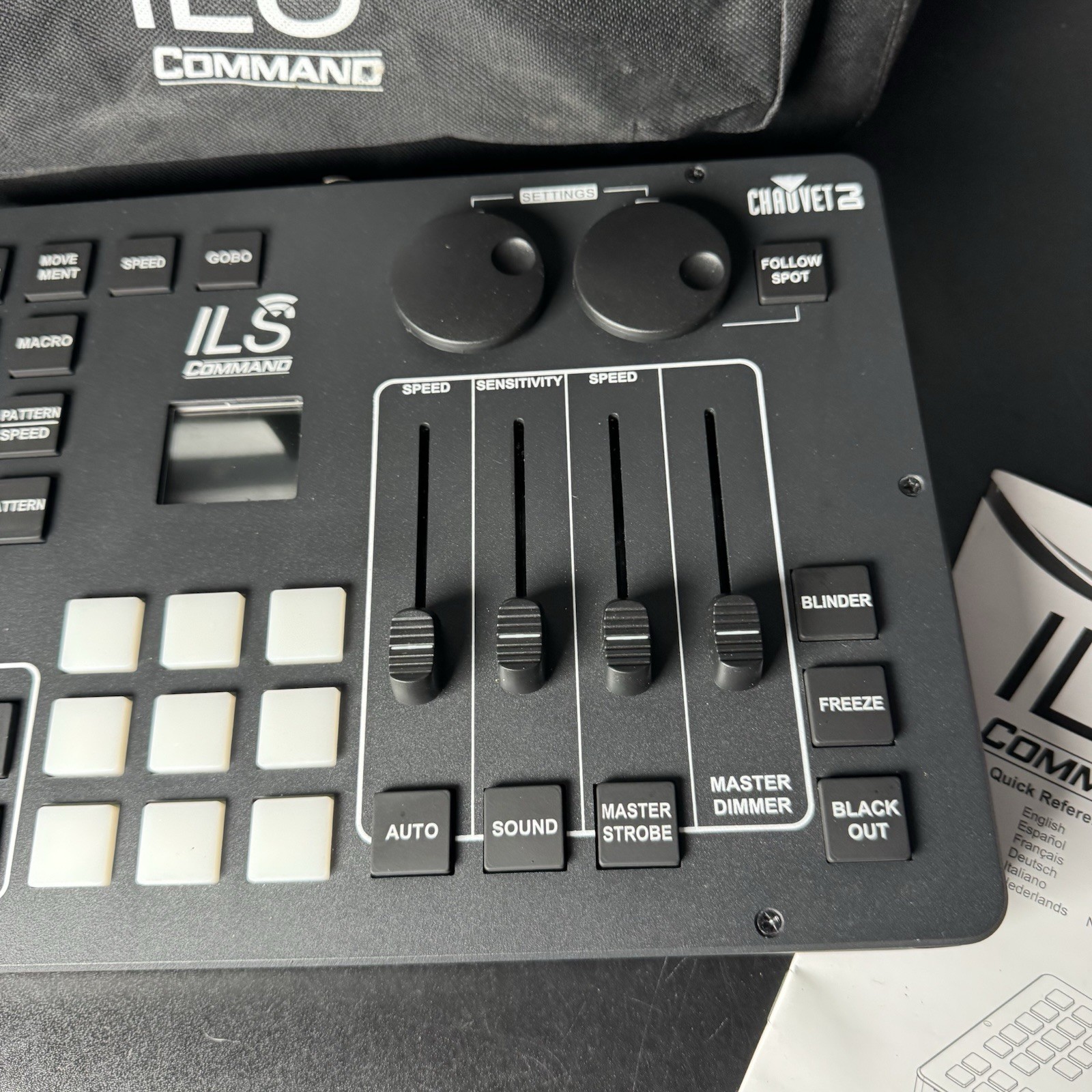 CHAUVET DJ ILS Command Wireless Lighting Controller ILS Light Fixtures