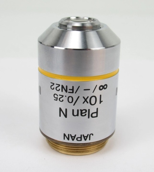 OLYMPUS PLAN N 10X/0.25 INFINITY/-/FN22 UIS2 MICROSCOPE OBJECTIVE LENS