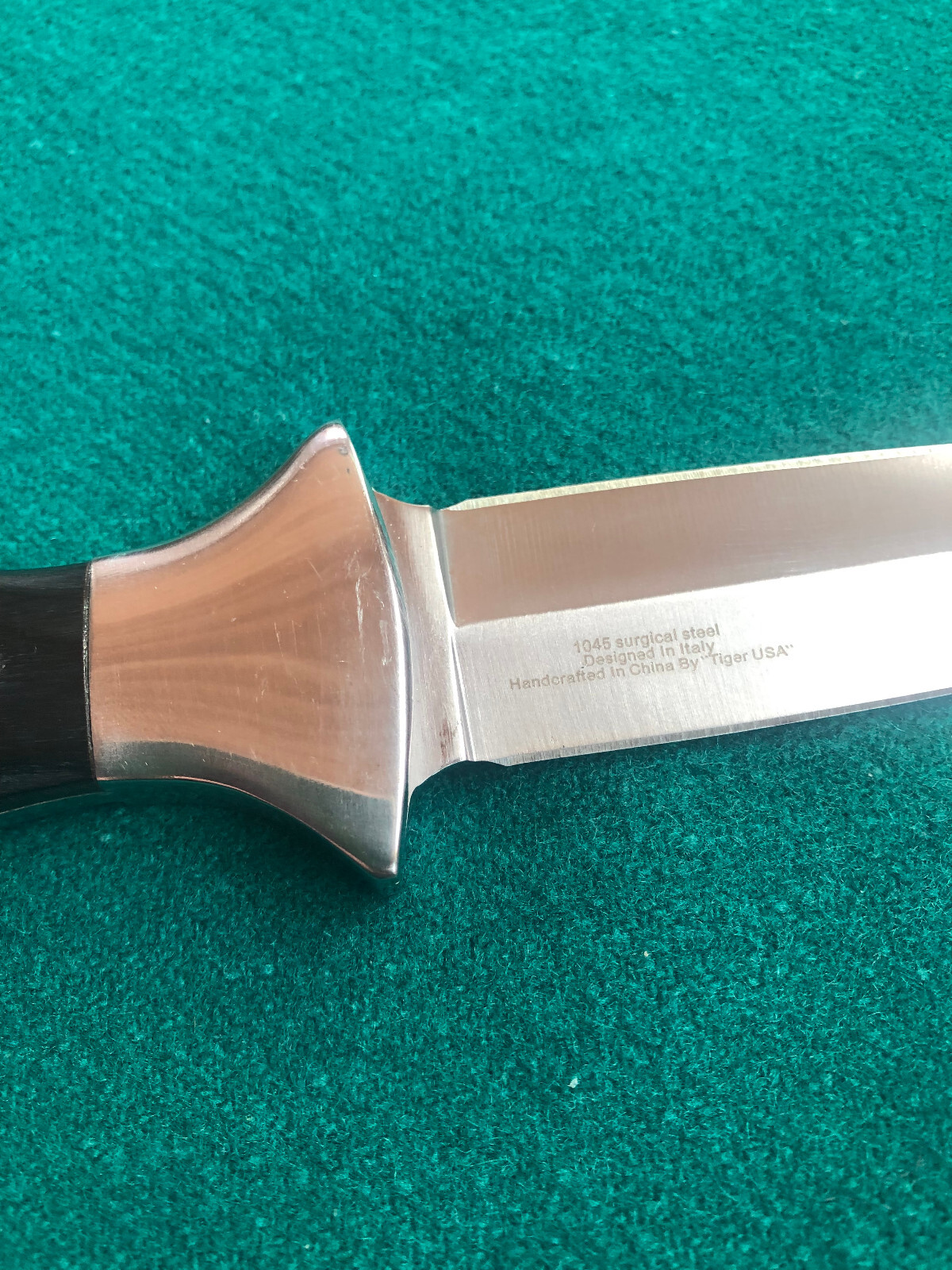 New Dagger with Black Handle