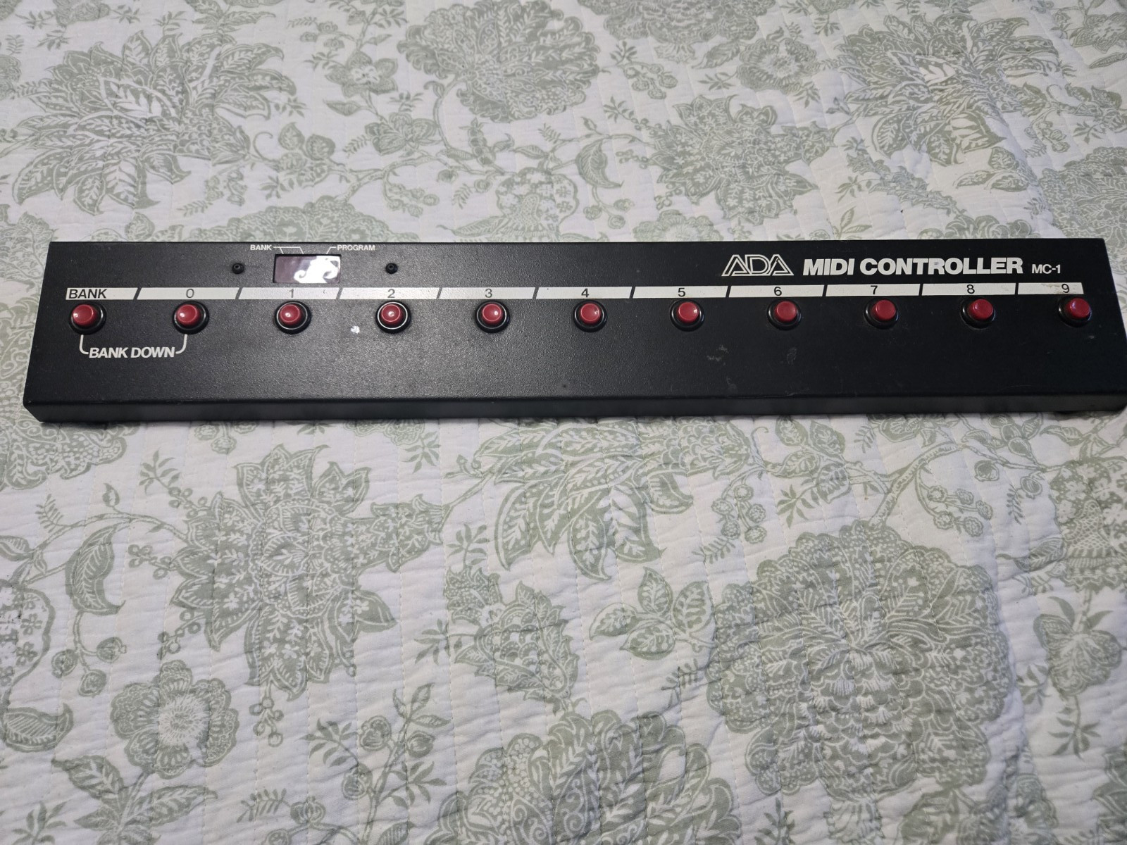 ADA MC-1 MIDI Controller Rackmount Control Surface w/ Bank Up/Down, MIDI Out