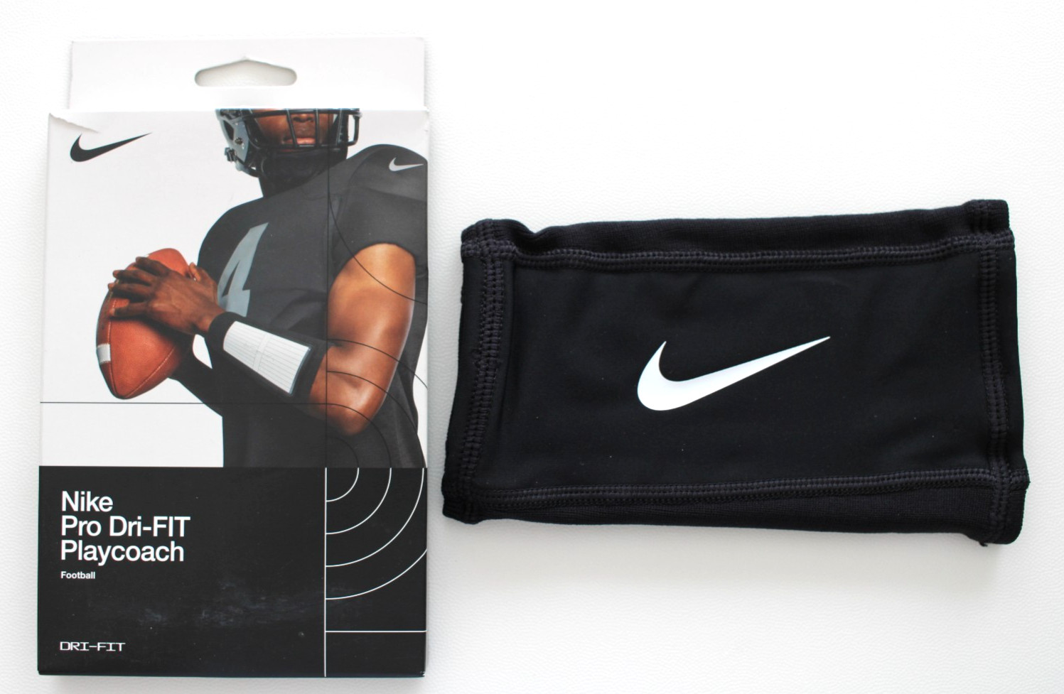 Nike Pro Playcoach 2.0 Multi-page Adult Armband Dri Fit Football Black/White