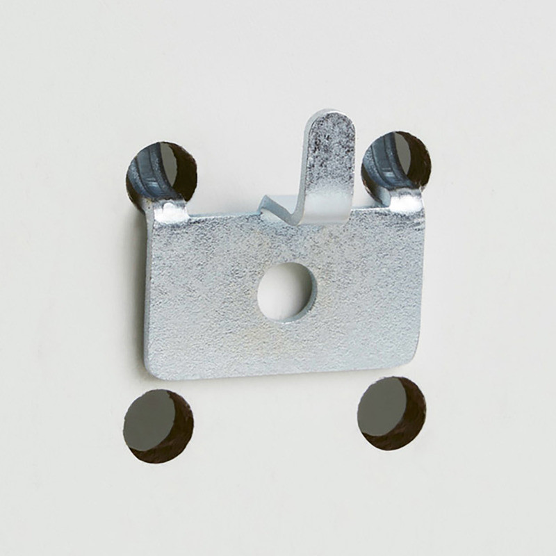 Kinter 109511-ACE Display Hooks Silver Pegboard/Slatwall Steel Silver Pair