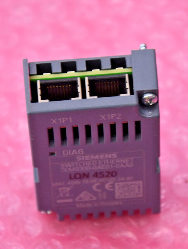 Siemens plug-in expansion module 7km9300-0ae01-0aa0 black Ethernet / Profinet