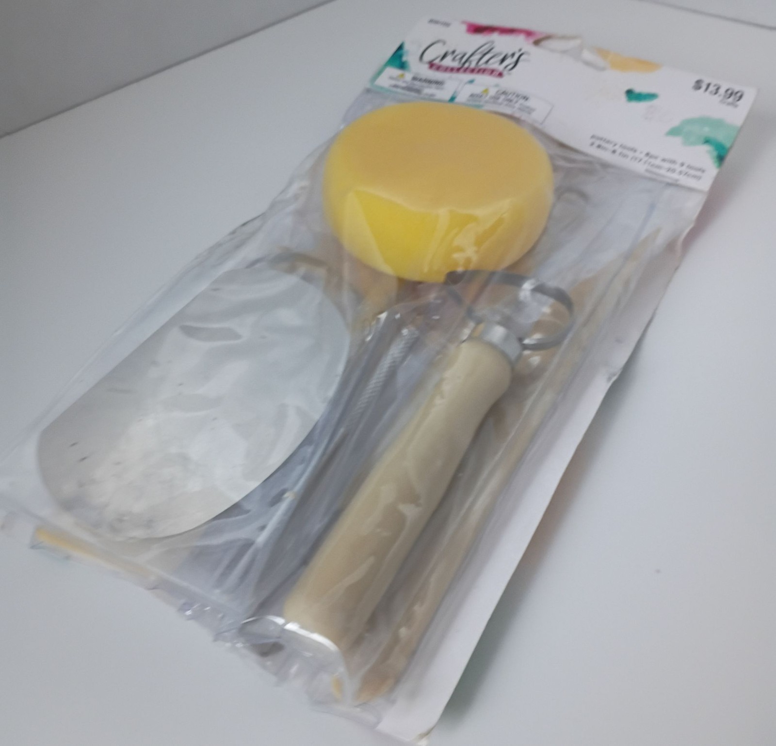 Crafter's Collection 8-piece pottery tool set
