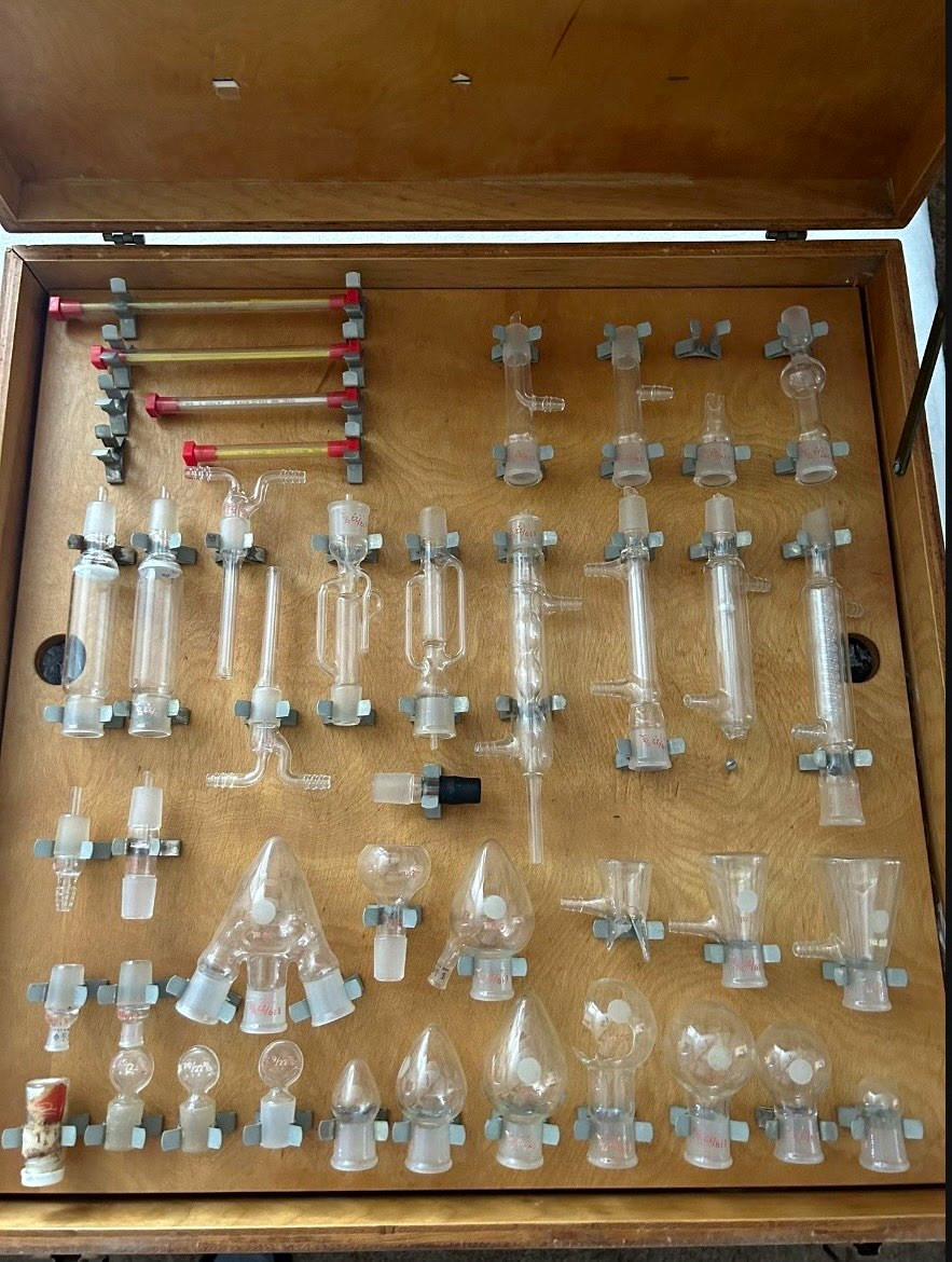Chemistry Set MultiWay Lab Glass Adapters Connecter Set 19/22 Taper Joints