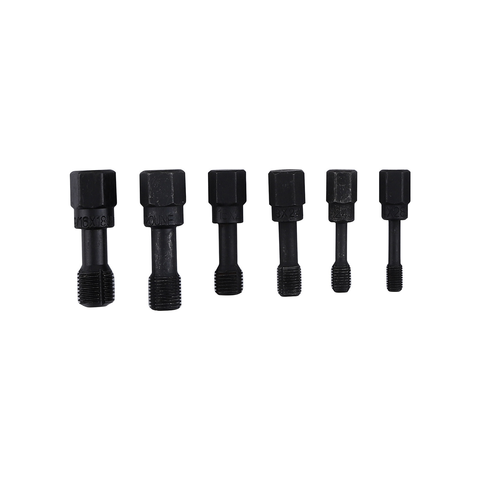56Pcs Thread Restorer Kit UNC UNF & MetricThread Chaser Set W/Thread Pitch Gauge