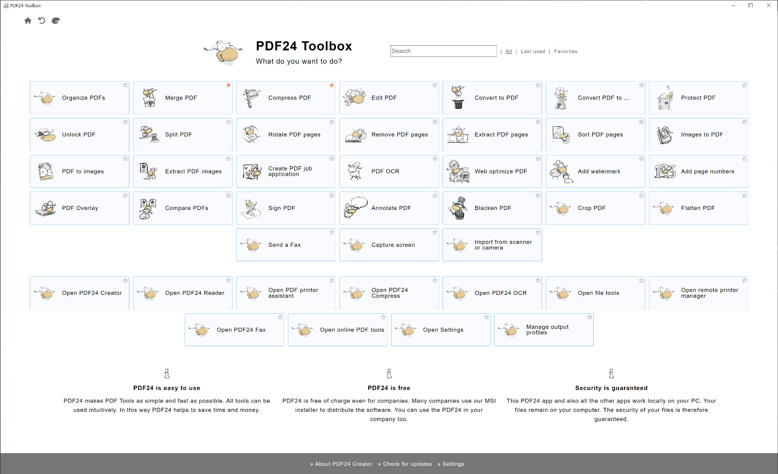 PDF 24 | PDF Editor Software | Create Read Convert Tools for Windows USB or DVD