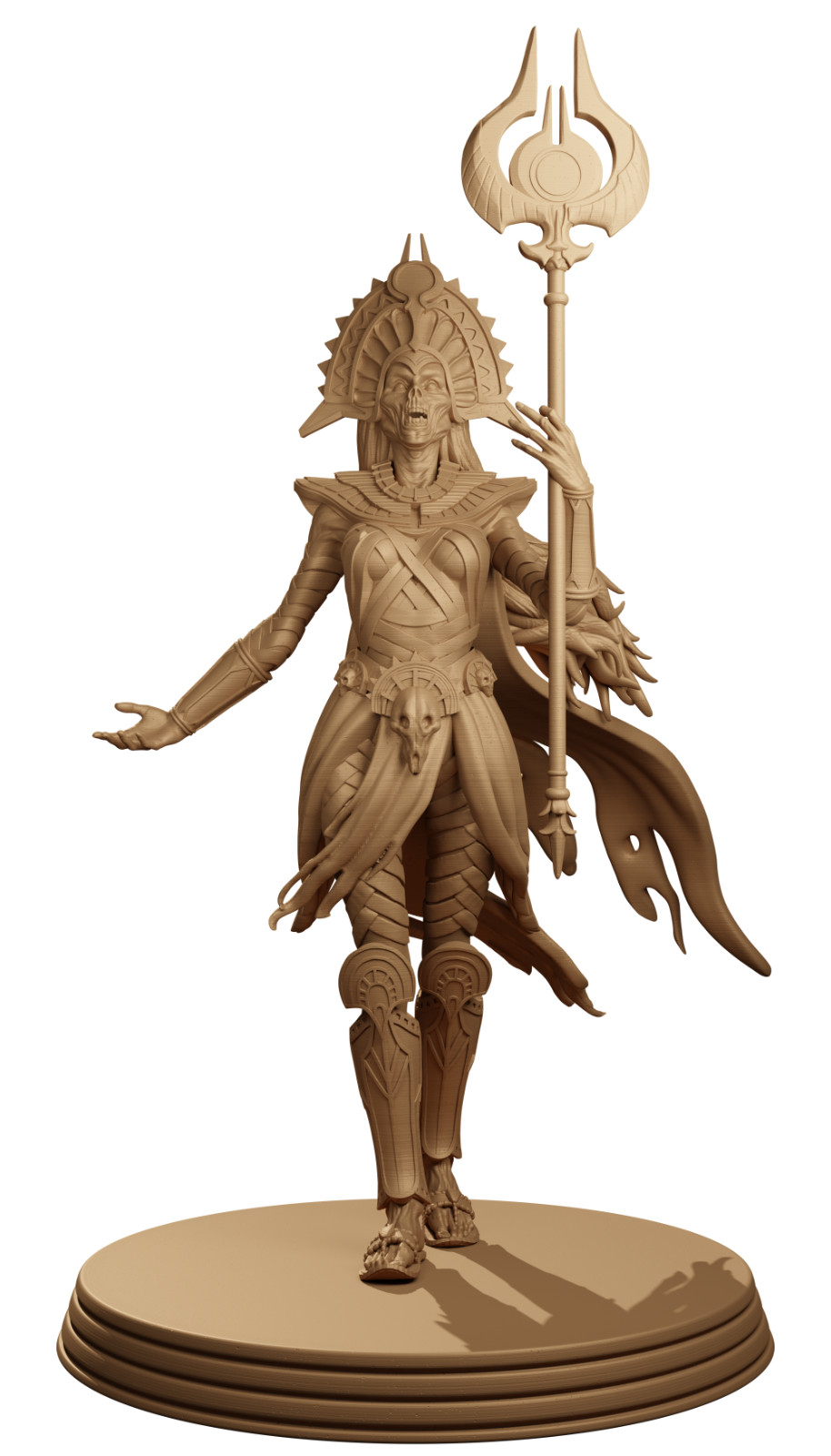 Dungeons & Dragons Playable Character - Female Undead - Sorceress, Rogue