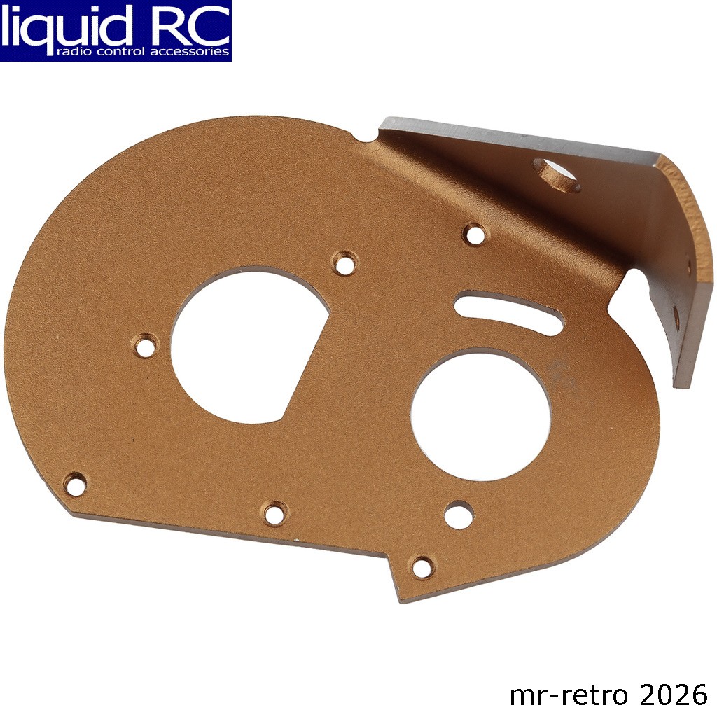 Associated 6726 RC10 Motor Plate / Cut Bronze