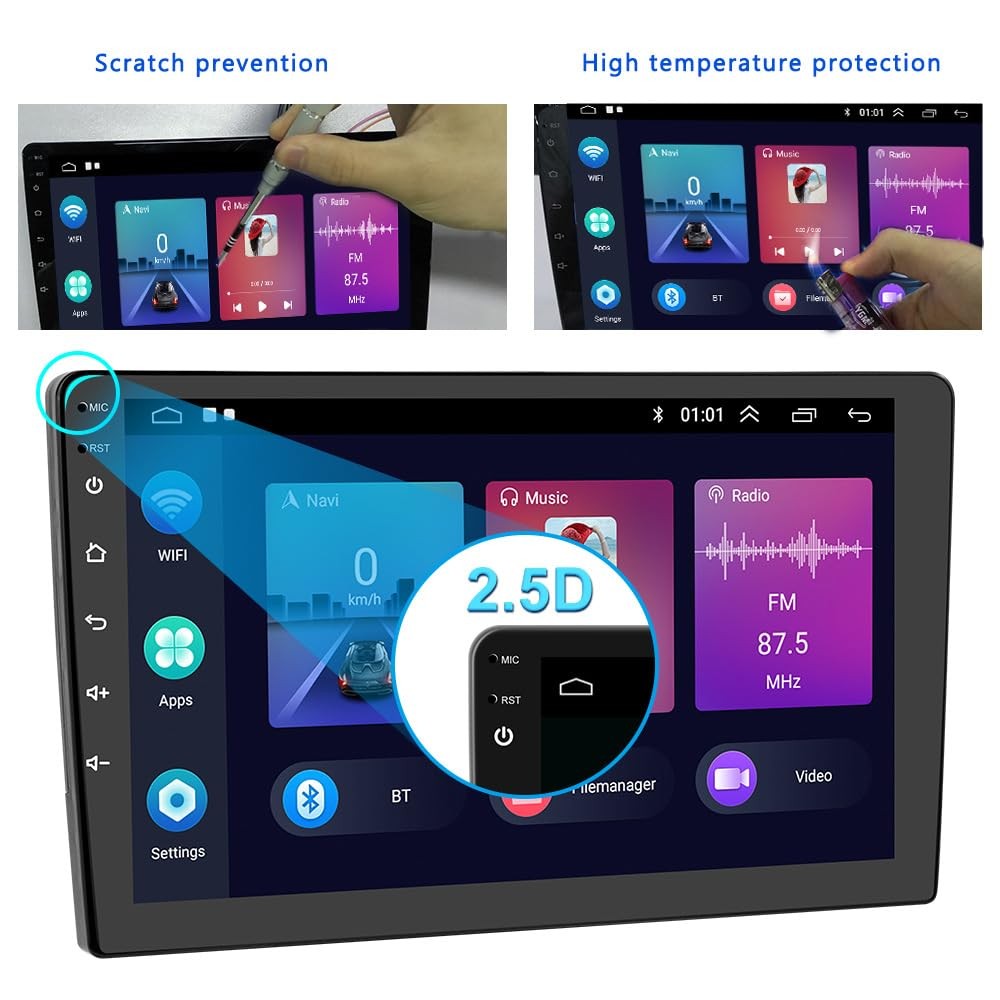 4 core 64G Carplay Android Car Stereo Radio For 2015-2018 Subaru Legacy Outback