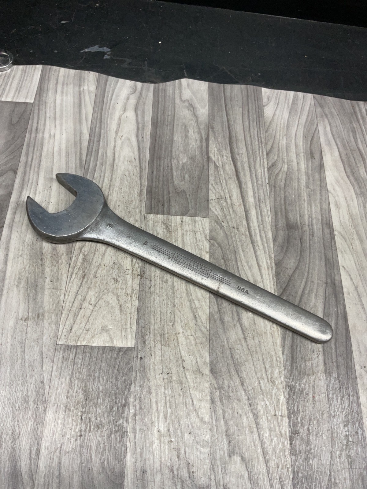 Williams 1012 Superrench 2" Single Open End Wrench Heavy Duty 19"L #4012B130PR3