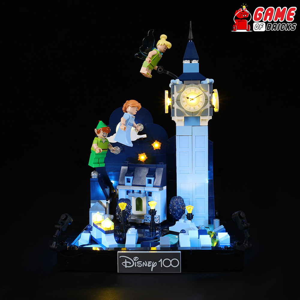 LED Light Kit for LEGO Peter Pan & Wendy's Flight over London 43232