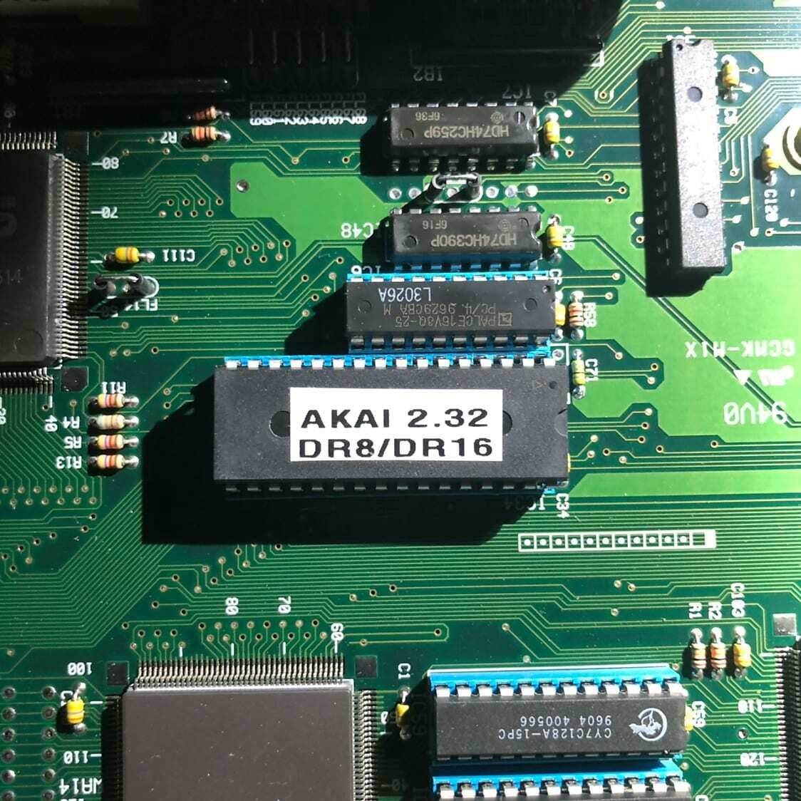 AKAI DR-8 DR-16 OS 2.32 ROM EPROM DR8 DR16 OS Software Update
