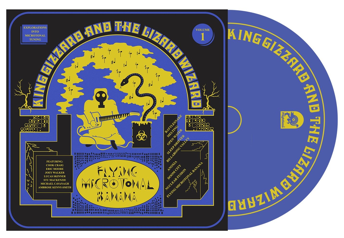 King Gizzard And The Lizard Wizard - Flying Microtonal Banana Brand New CD