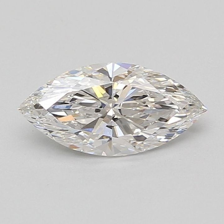 Marquise Cut 4Ct Lab Grown Diamond Solitaire Making Accents Certified White Gold