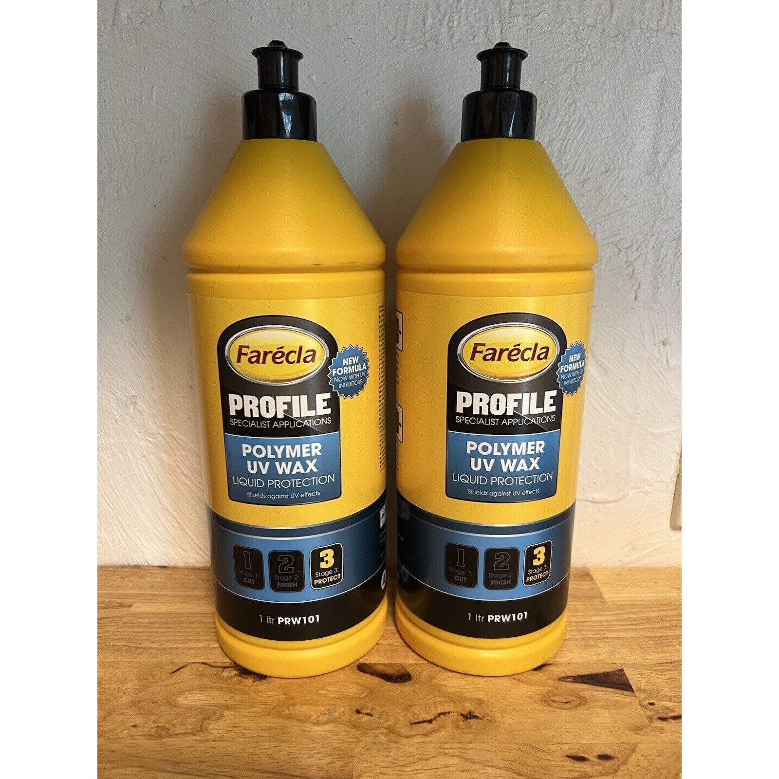 Farecla Profile UV Wax Liquid Protection 33.8 oz Boats Rv's Cars PRW101 2 liters