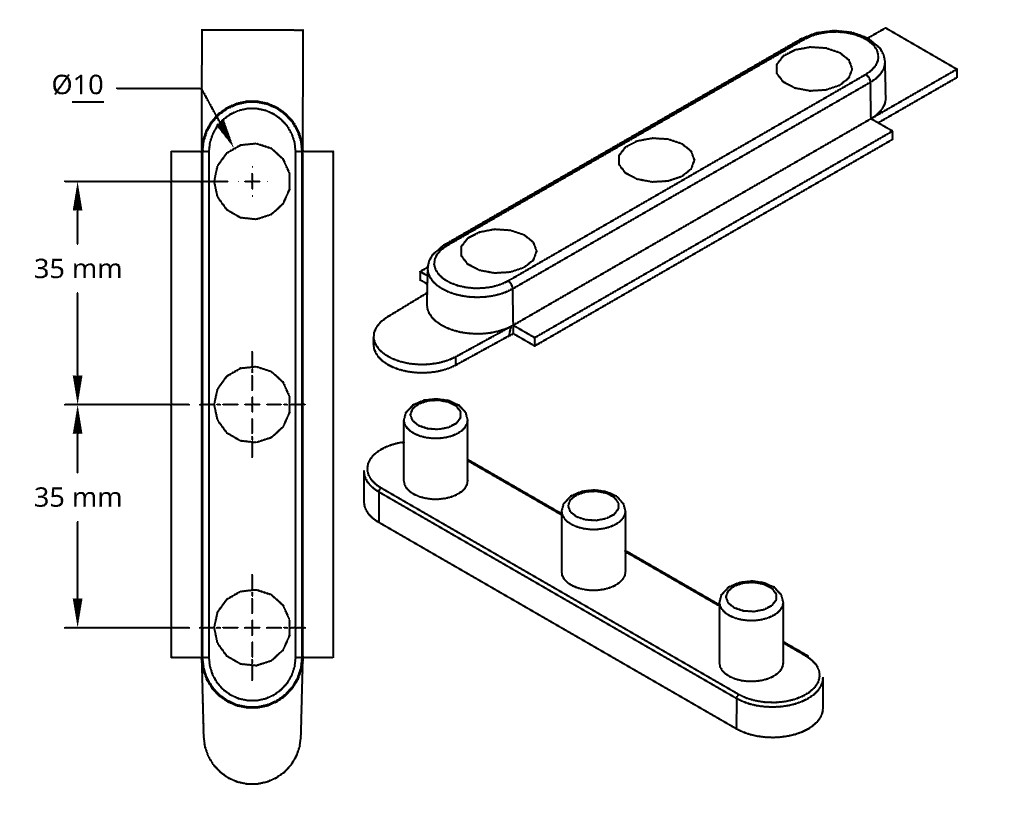 Complete Usonian Modular Tuning Machine Locator System