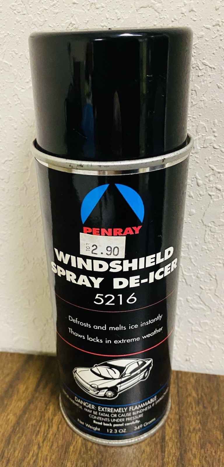 Penray 5216 Windshield Spray De~Icer 🧊 Defrosts & Melts Ice 🧊 Instantly 12.3oz