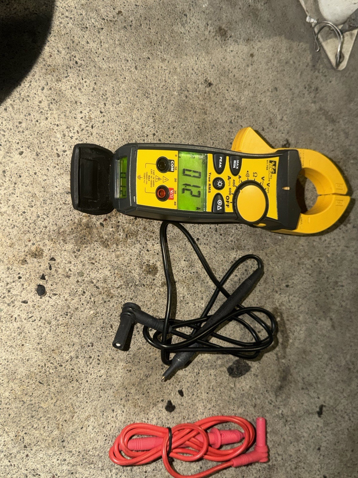 Ideal 61-768 600A Clamp Meters - Tools Only And Leads