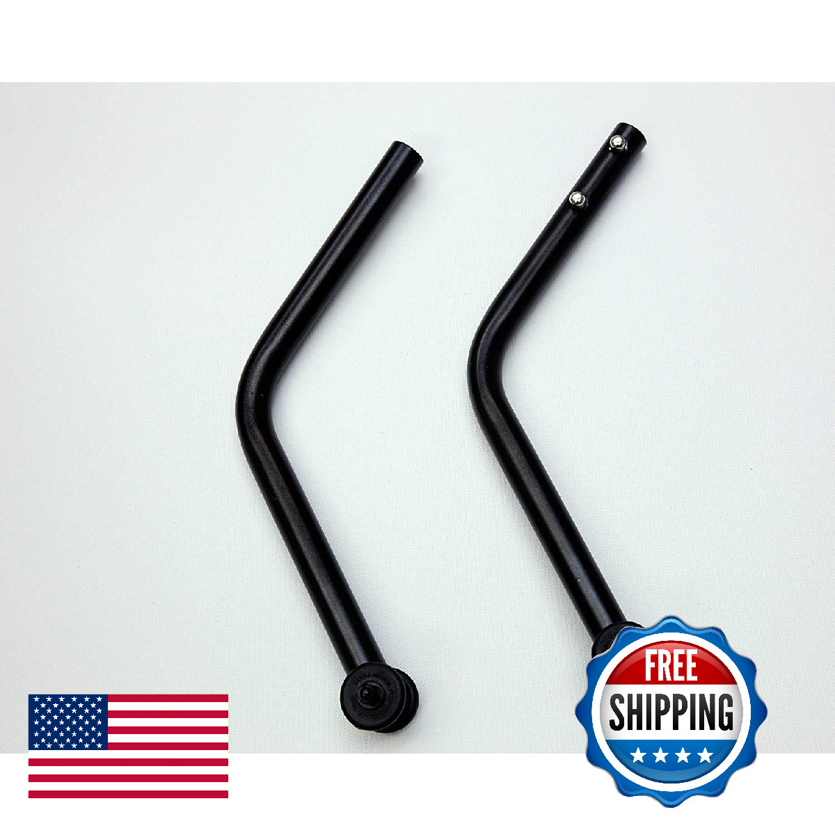 Karman Anti Tippers for S-100 Series Ergonomic Wheelchair Black