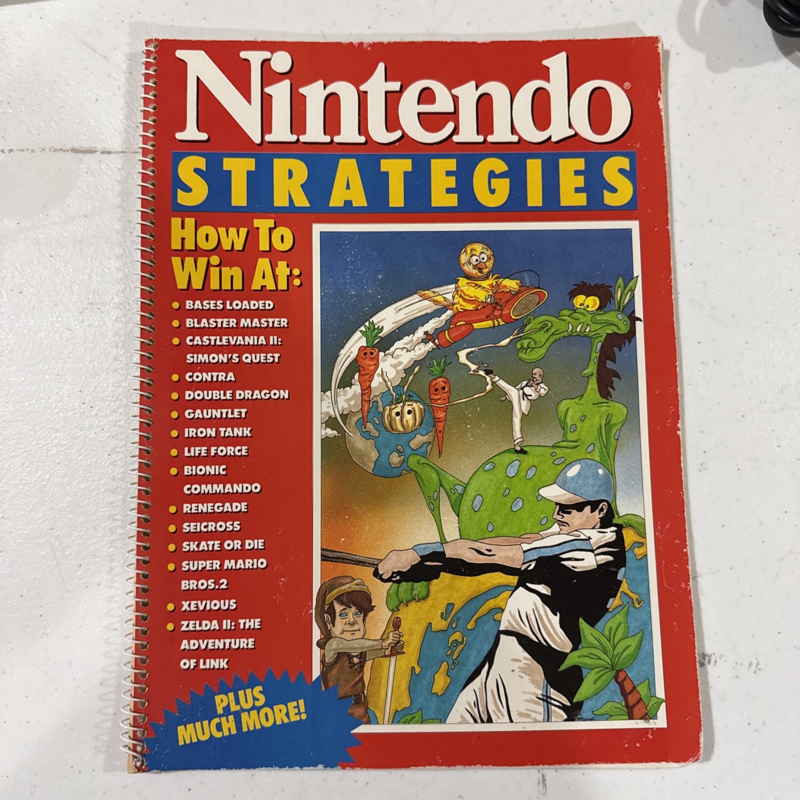 NES Nintendo Controller/ Zapper And Strategy Guide.