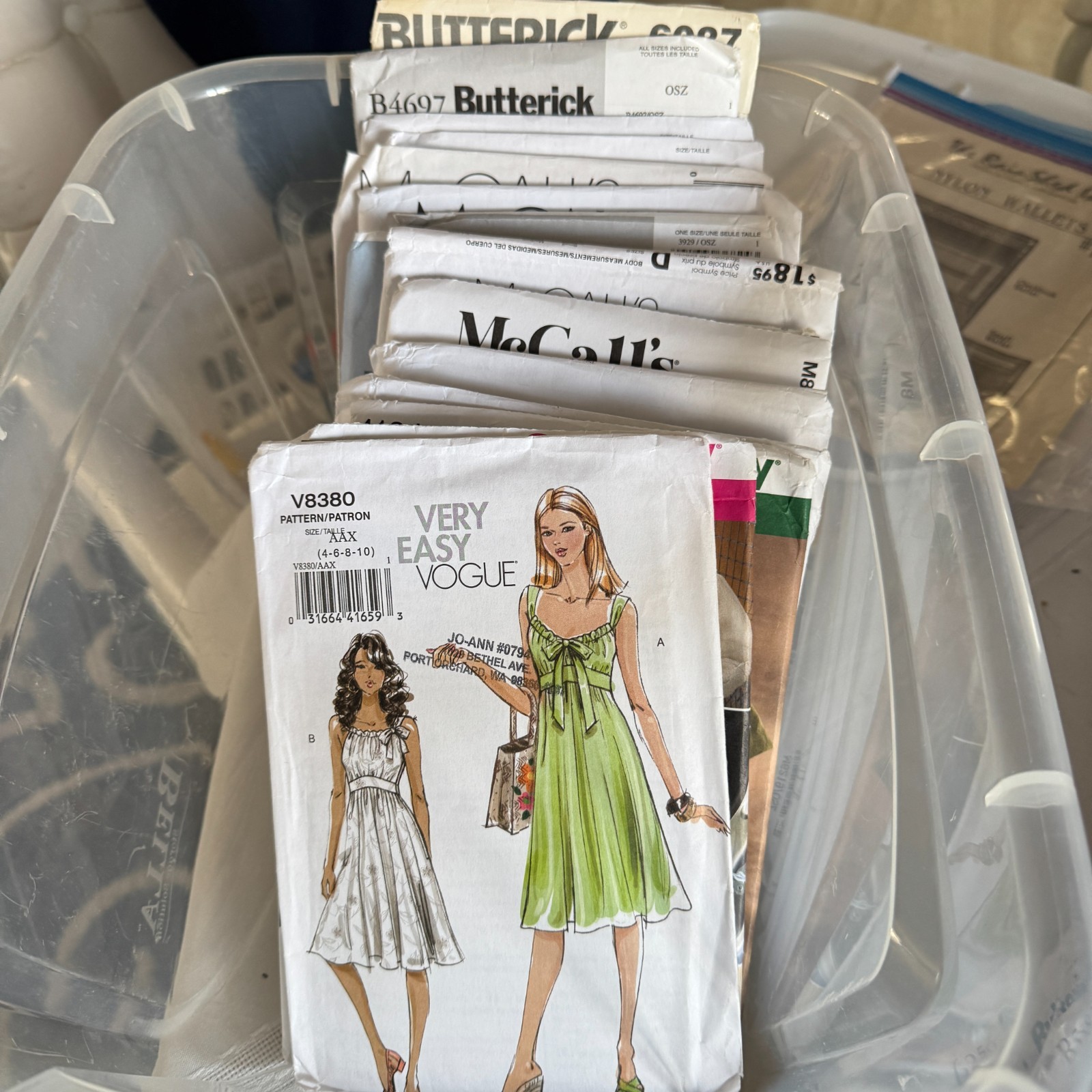 SEWING PATTERNS McCall's  Vogue Butterick "YOU PICK" see description