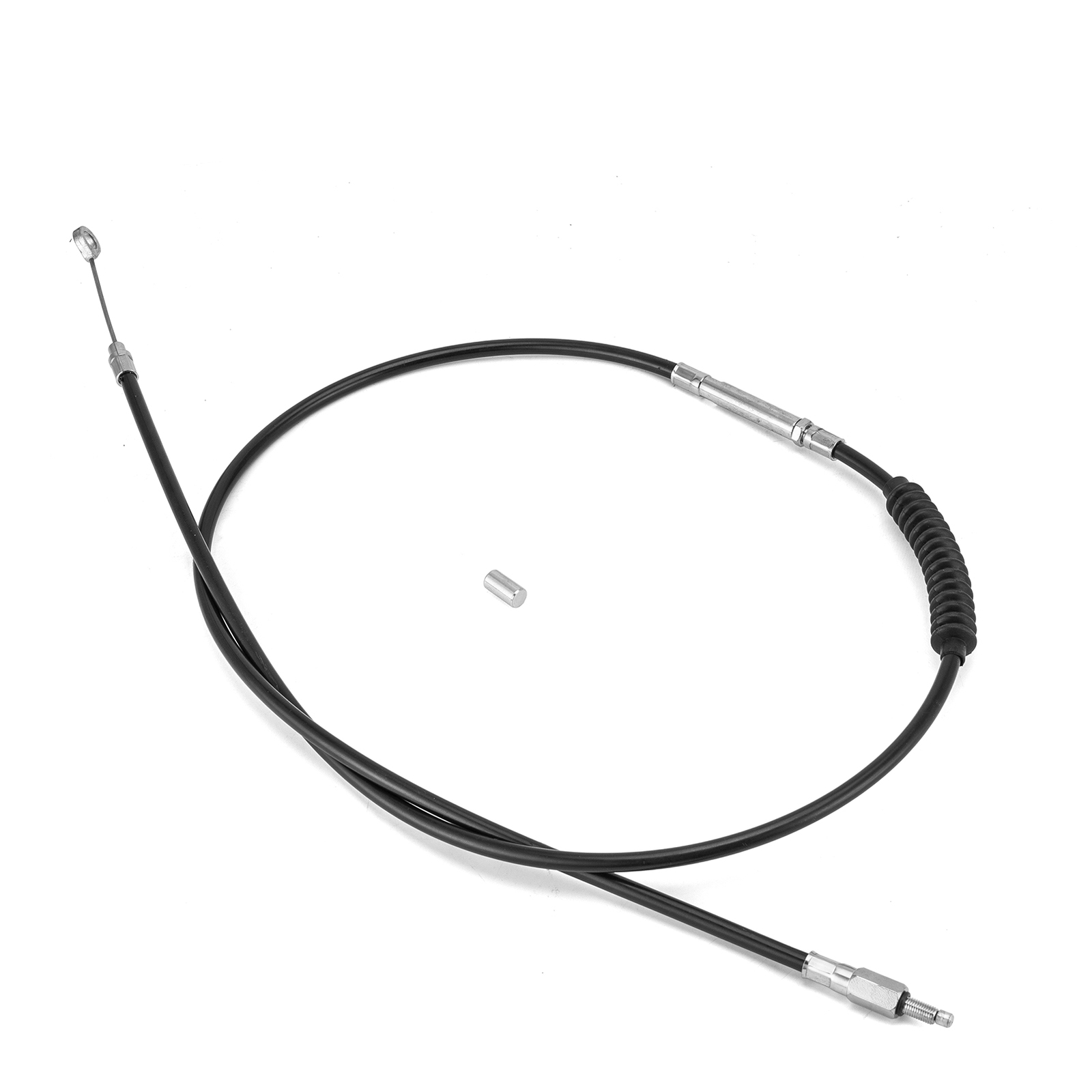 72 11/16" Stainless Steel Clutch Cable For Harley Touring Road 12"-14" Apes 07