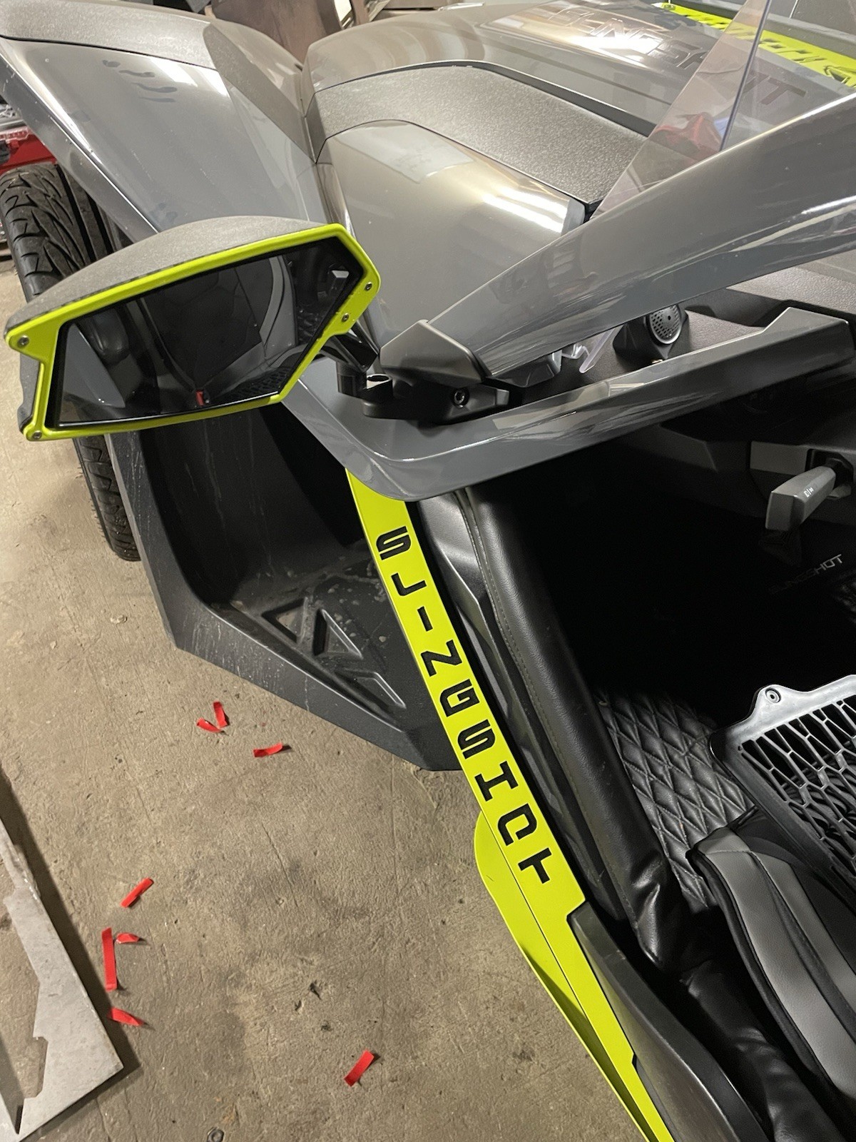 Polaris Slingshot Parts Accessories Side Entry Sills (Pair)-Slingshot WORD 15-25