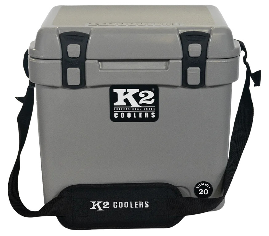 K2 Coolers Summit 20 Cooler Steel Grey