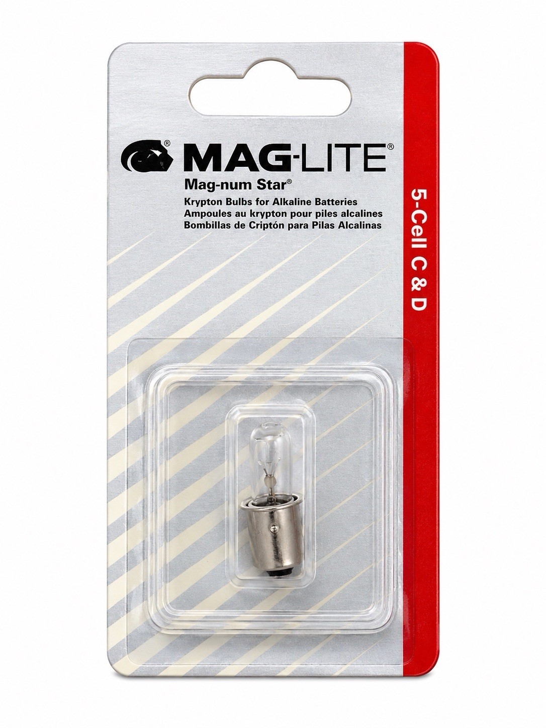 MagLite Mag-Num Star Krypton Bulb LMSA301 Alkaline Flashlight Replacement