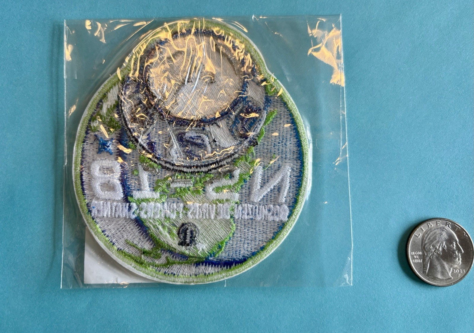NS-18 New Shepard Space Patch W. Shatner, Captain Kirk