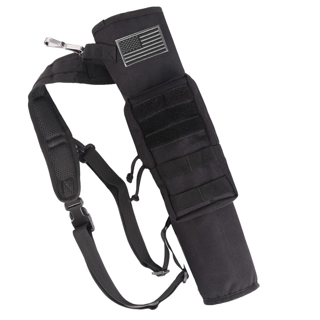 Archery Lightweight Back Arrow Quiver Dual Use Foldable Compact Hip Arrows Ba...
