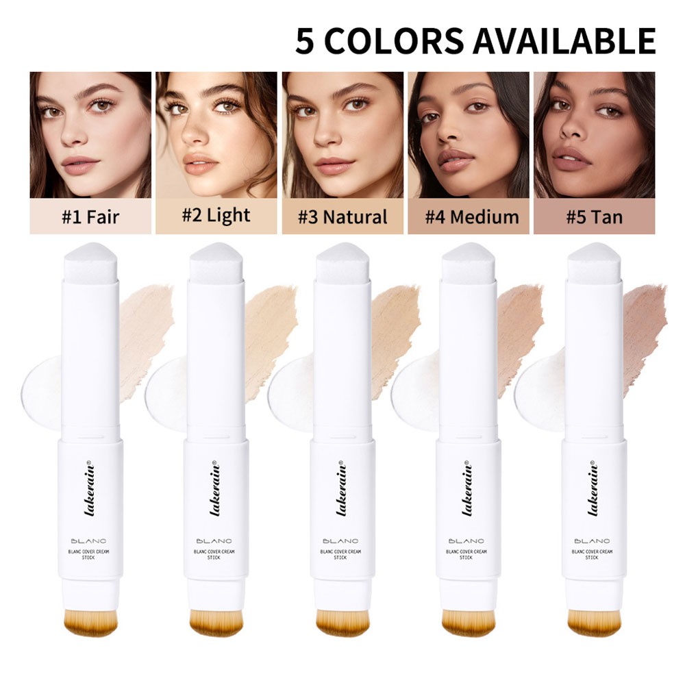 Cover Cream Stick 2in1 Color- Changing Foundation Stick Solid Concealer Cream US
