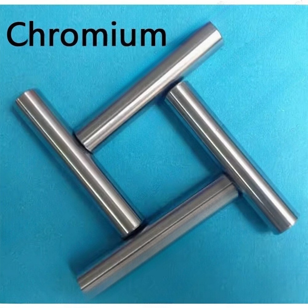 1pcs 99.9% High Purity Chromium Cr Rod Metal Solid Round Rod