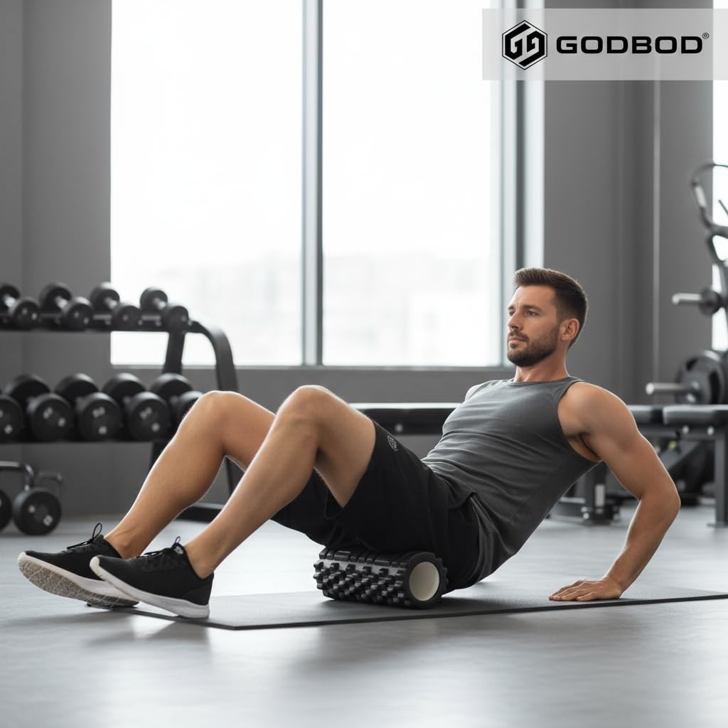 Foam Roller Deep Tissue Medium Density Muscle Massager Myofascial Trigger