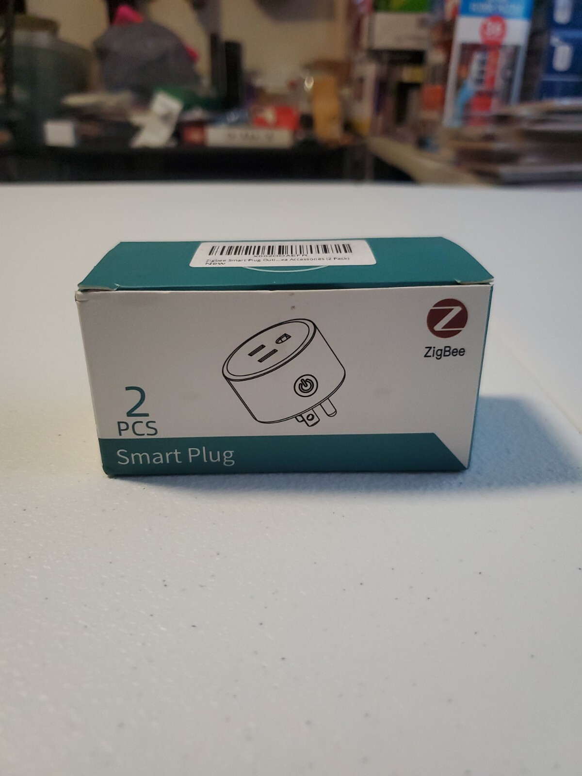 Smart Plug Compatible with Alexa and Google Home for Voice Control Mini Smart...