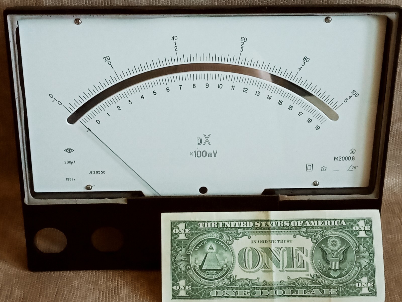 Vintage Voltmeter Milliammeter Ammeter Volt Ammeter Ohmeter
