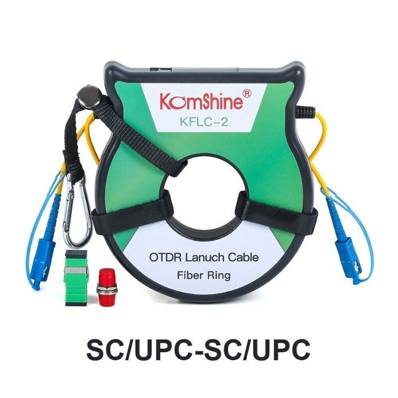 OTDR Launch Cable Fiber Ring Singlemode 9/125um 1000m OTDR Dead Zone Eliminator