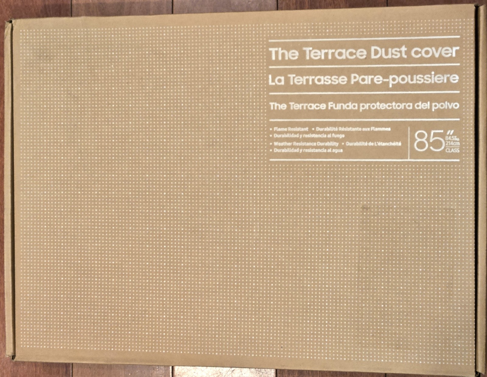 Samsung 85" Class The Terrace Outdoor Dust Cover (VG-SDCC85G/ZA)  - NEW