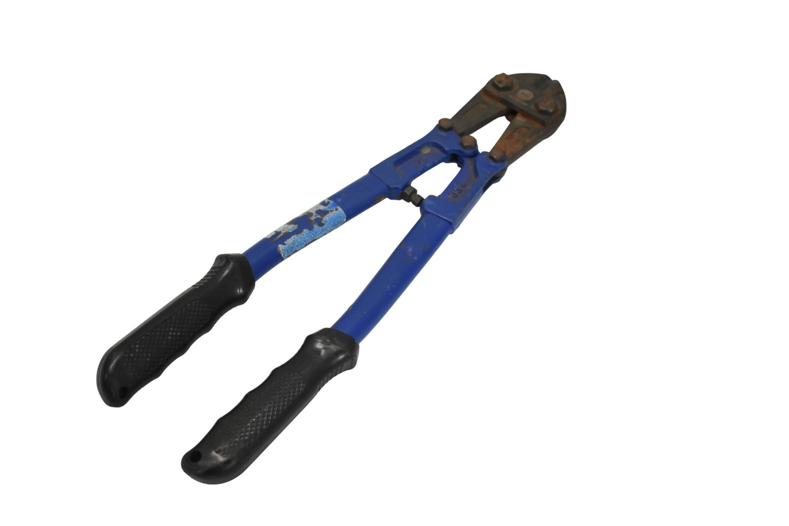 Westward 14in Bolt Cutter 350mm Blue Steel Rubber Grip Hand Tool 493V64