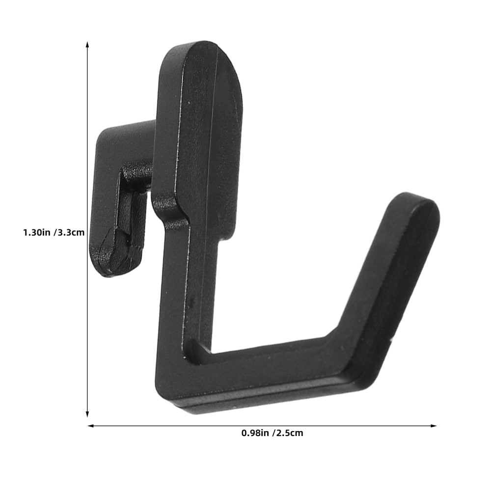 10pcs Pegboard Storage Hooks: Tool Board Hooks for Garage Workshop Organization