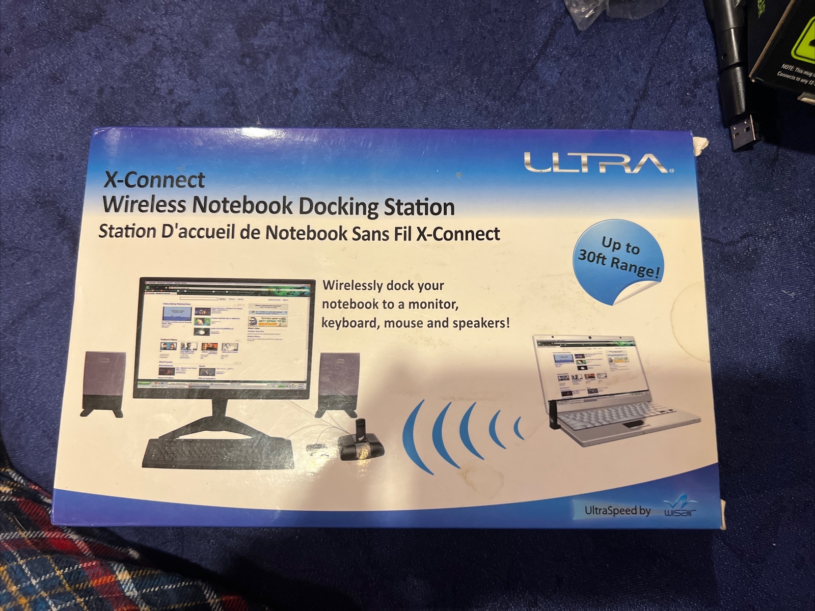 Ultra X-Connect Wireless Notebook Docking Station P/N U12-40928
