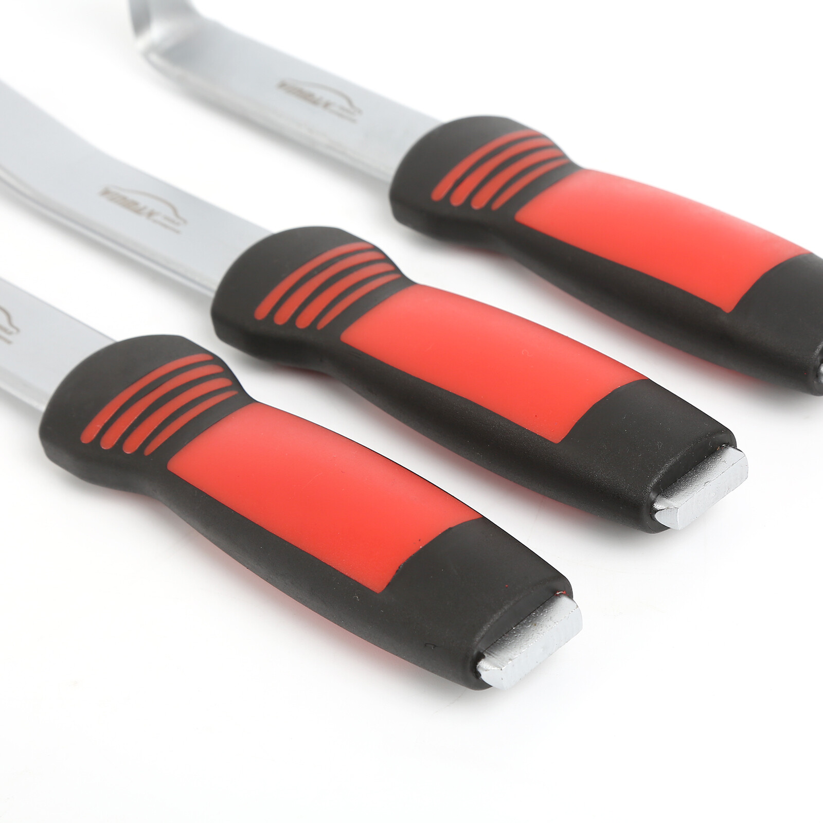 3pc Vehicle Body Cutting Chisel Set oval surface,Car Panel Removal Tool Splitter