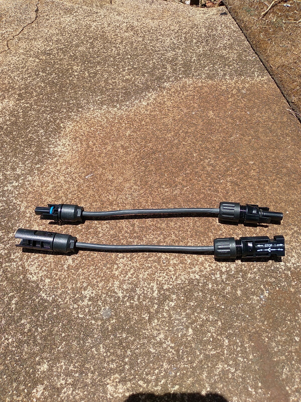 Lot of 5  MC3 Inverter & Solar Panel Adapter Cable Enphase M190 M215  M250