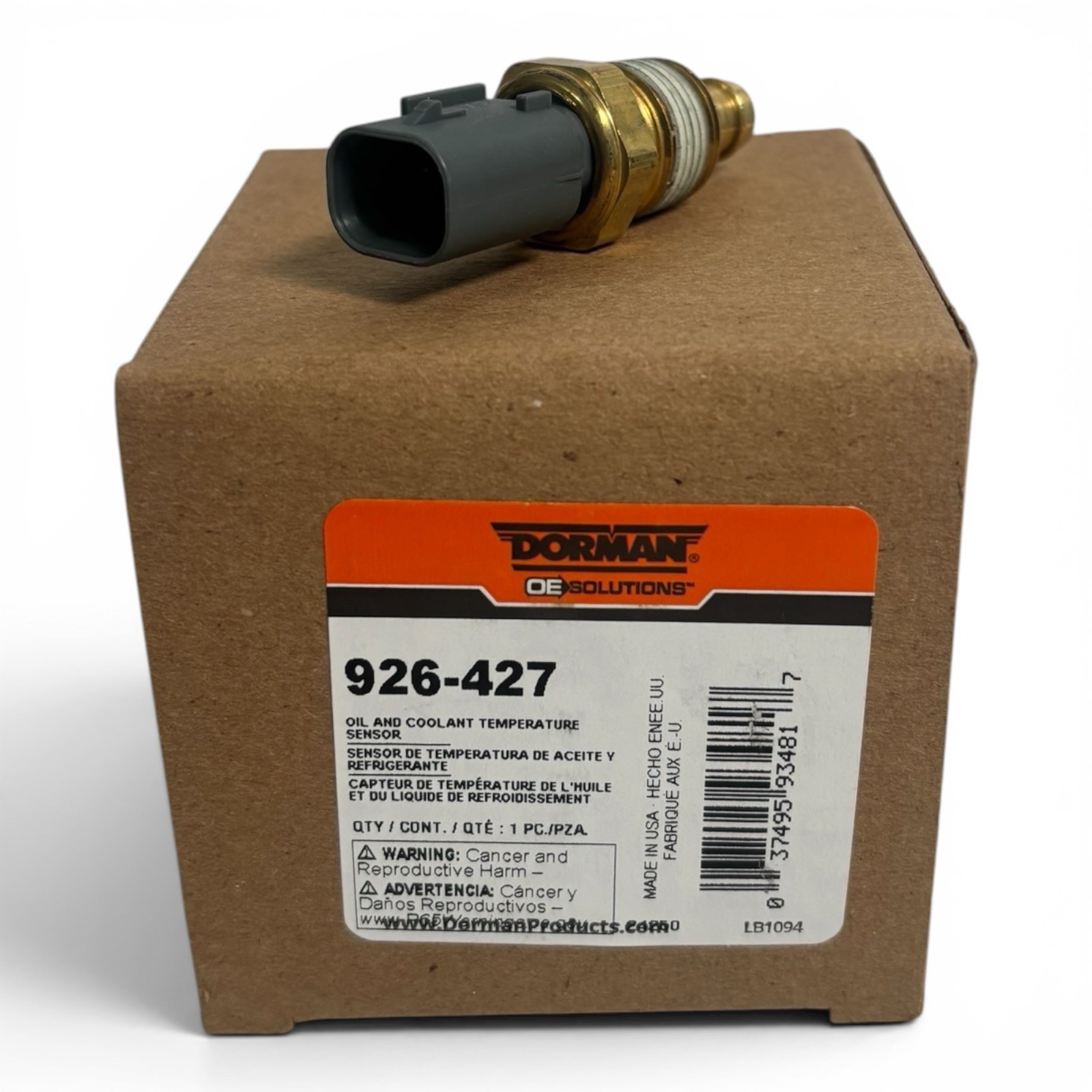 Dorman 926-427 Coolant Temp Sensor Jeep Compass 2008-2021 Jeep Compass