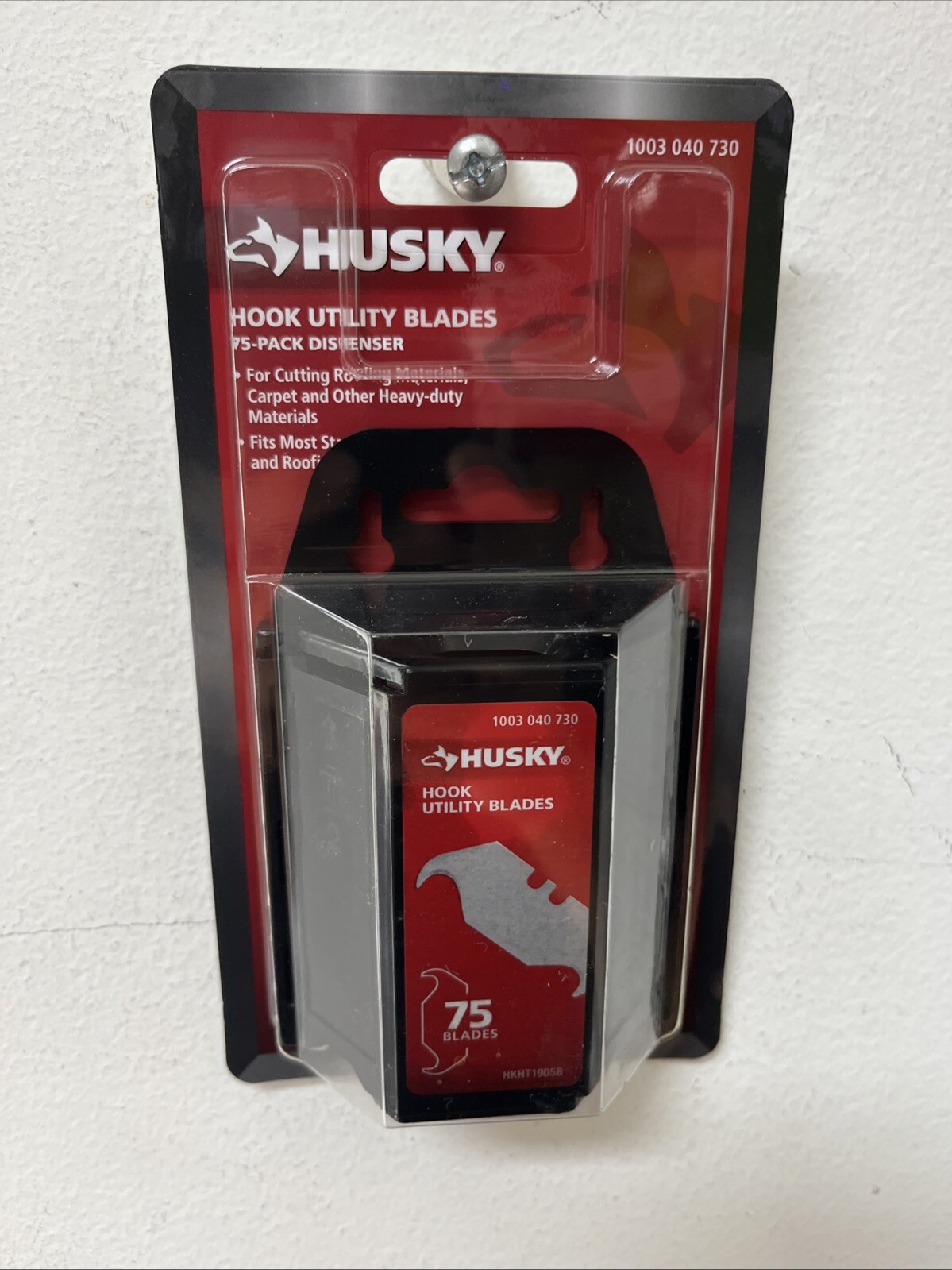 Husky Hook Utility Blade Dispenser (75-Pack)