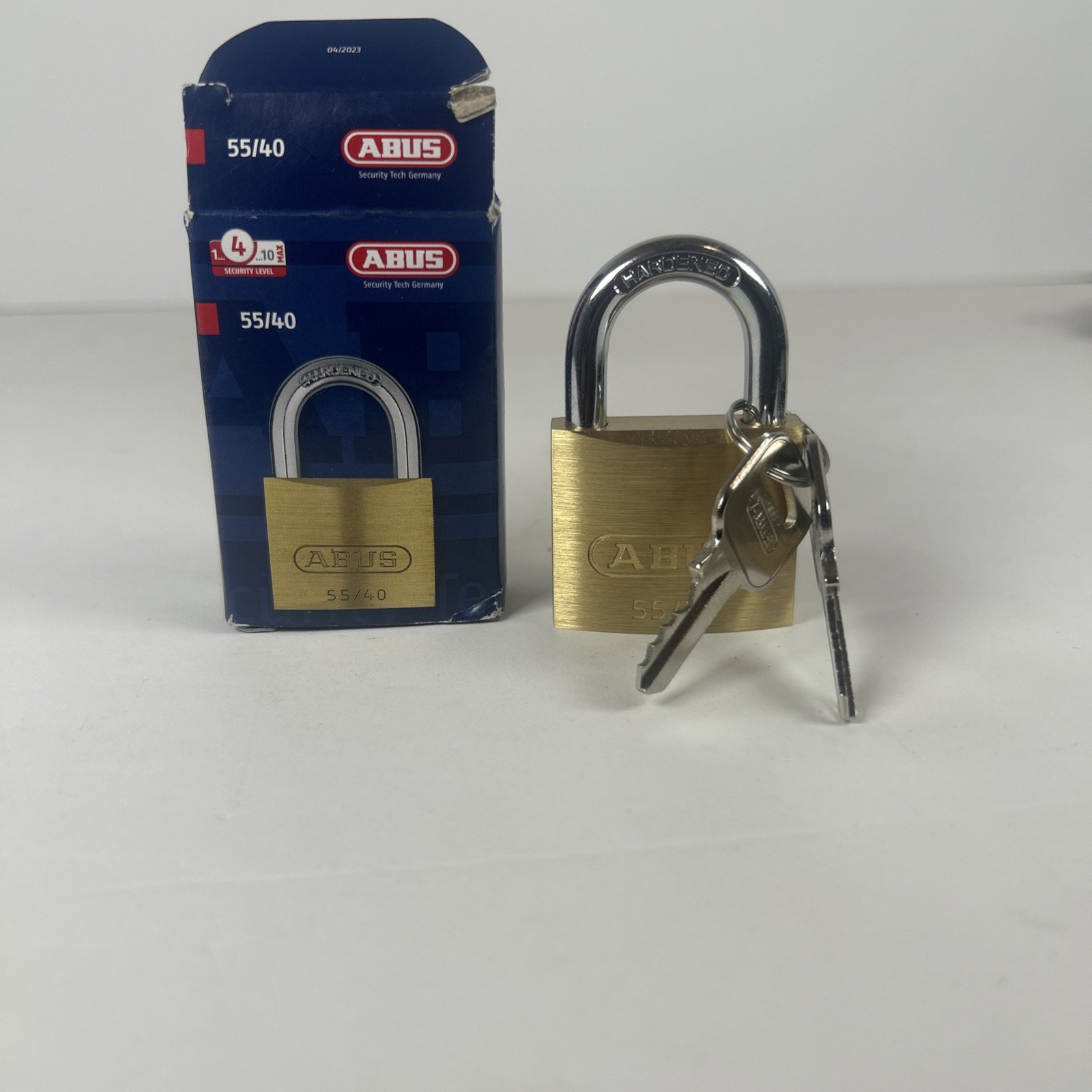 Abus Lock 55/40 1 lock 2 fitted keys 1 14J889