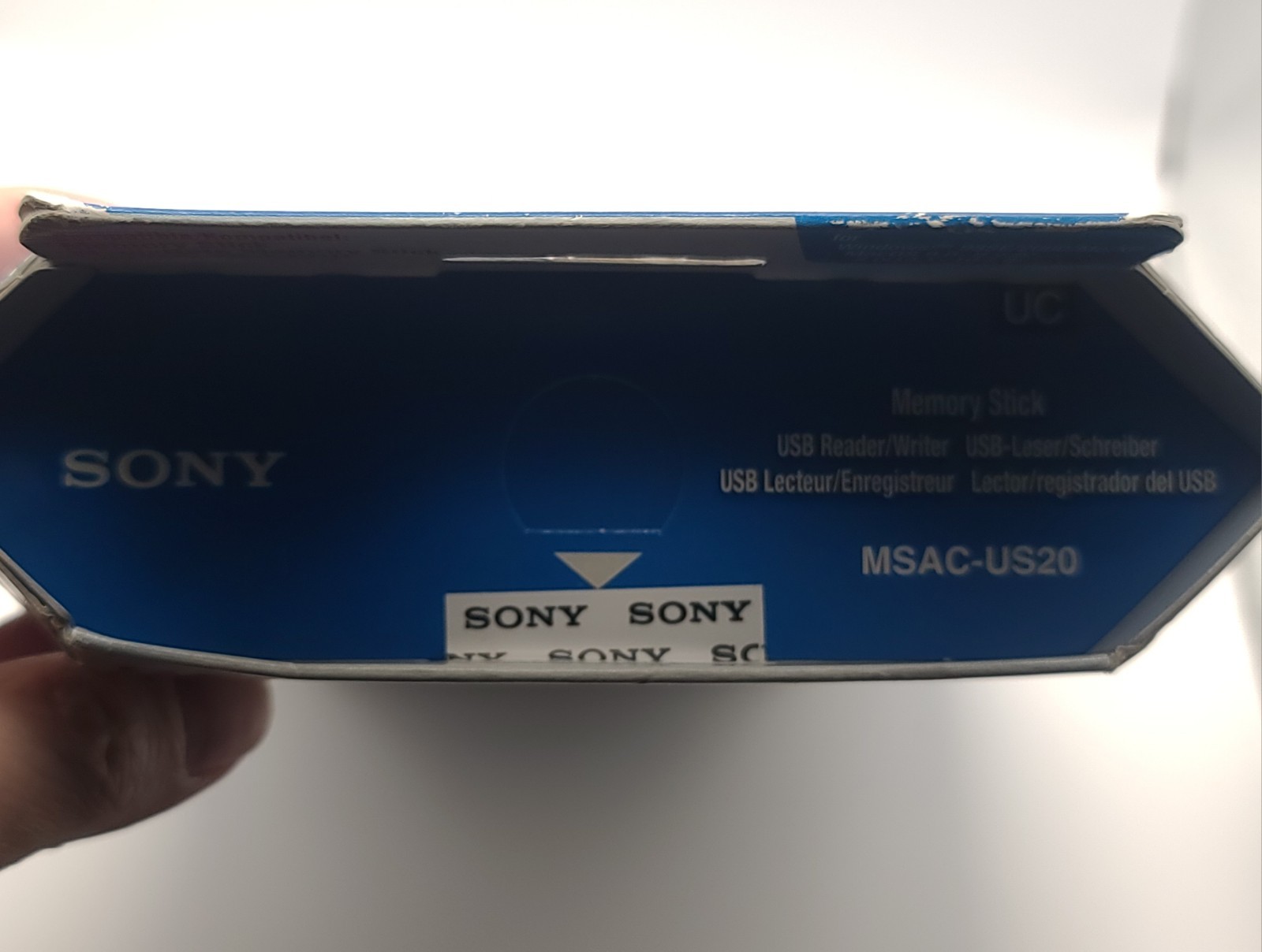 Vintage Sony Memory Stick USB Reader/Writer - Made in Japan (MSAC-US20)
