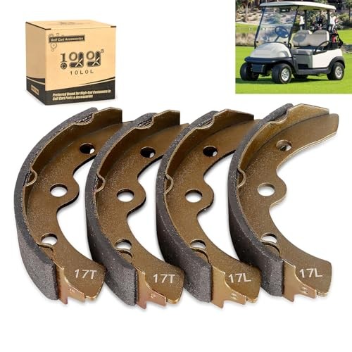 Golf Cart Brake Shoes for Club Car DS 1995-up, Club Car Precedent 2004-up,